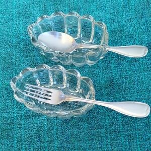 Glass Flatware Caddy